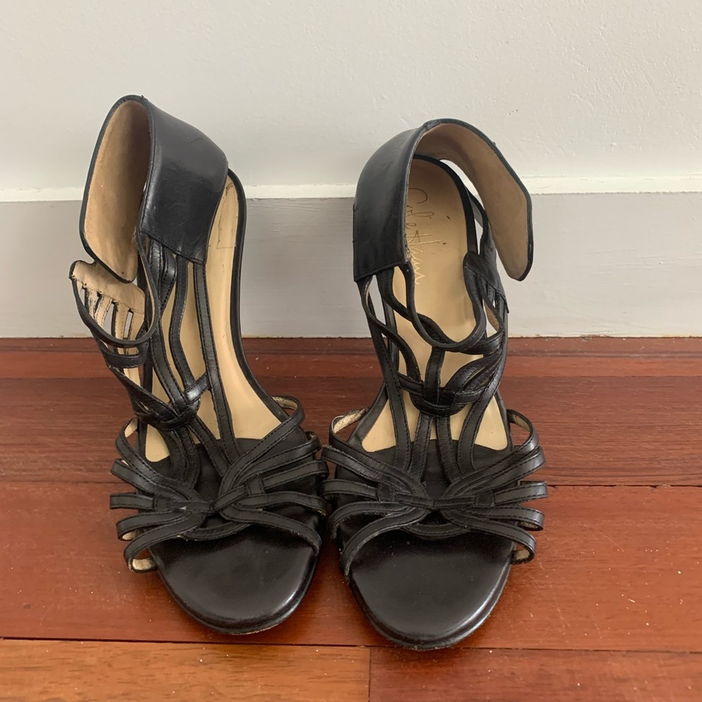 Black Strappy Women's Cole Haan Heels